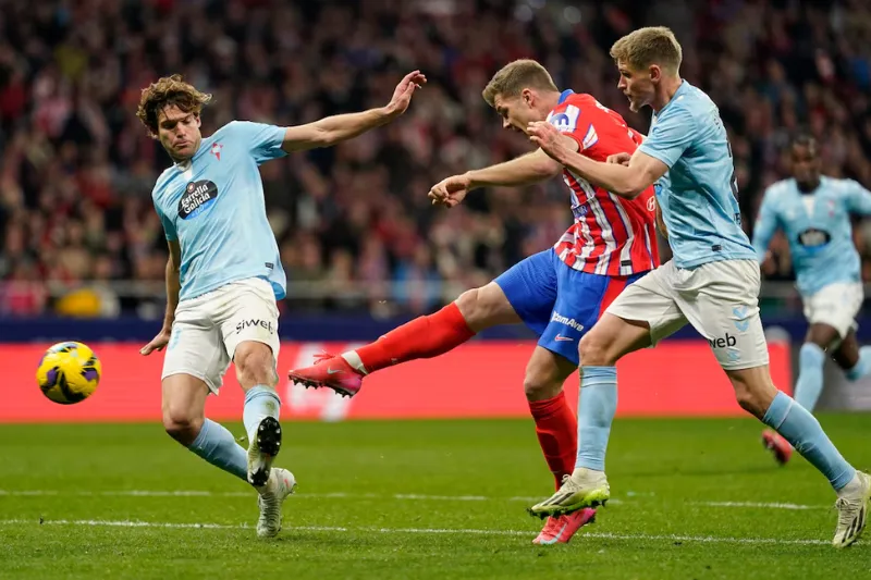 Đội hình dự kiến trước trận Atl. Madrid vs Celta Vigo
