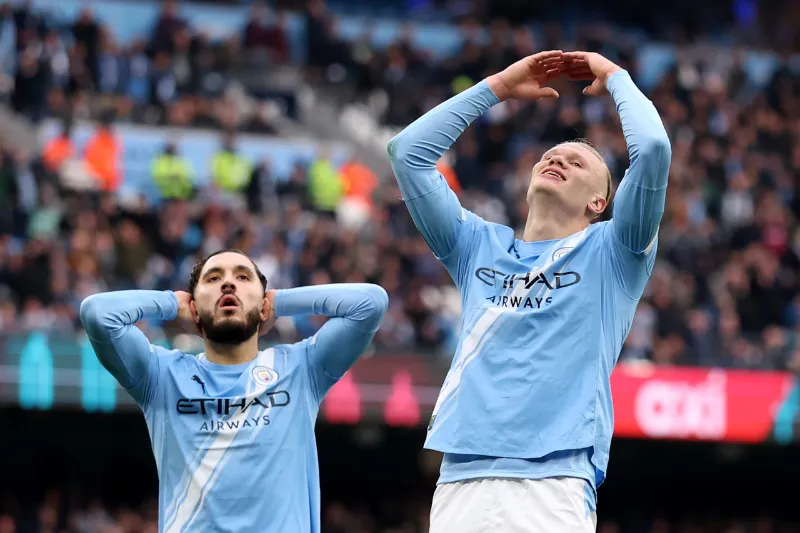 Đội hình dự kiến trước trận Manchester City vs Aston Villa