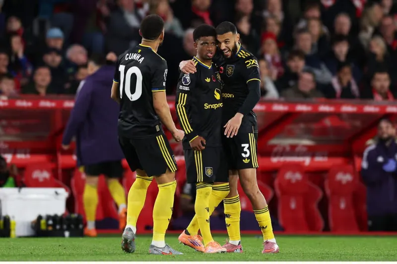 Đội hình dự kiến trước trận Manchester Utd vs Nottingham